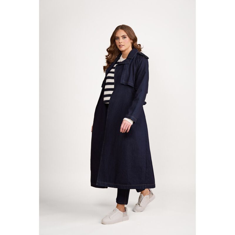 Vassalli Denim Trench image number 2